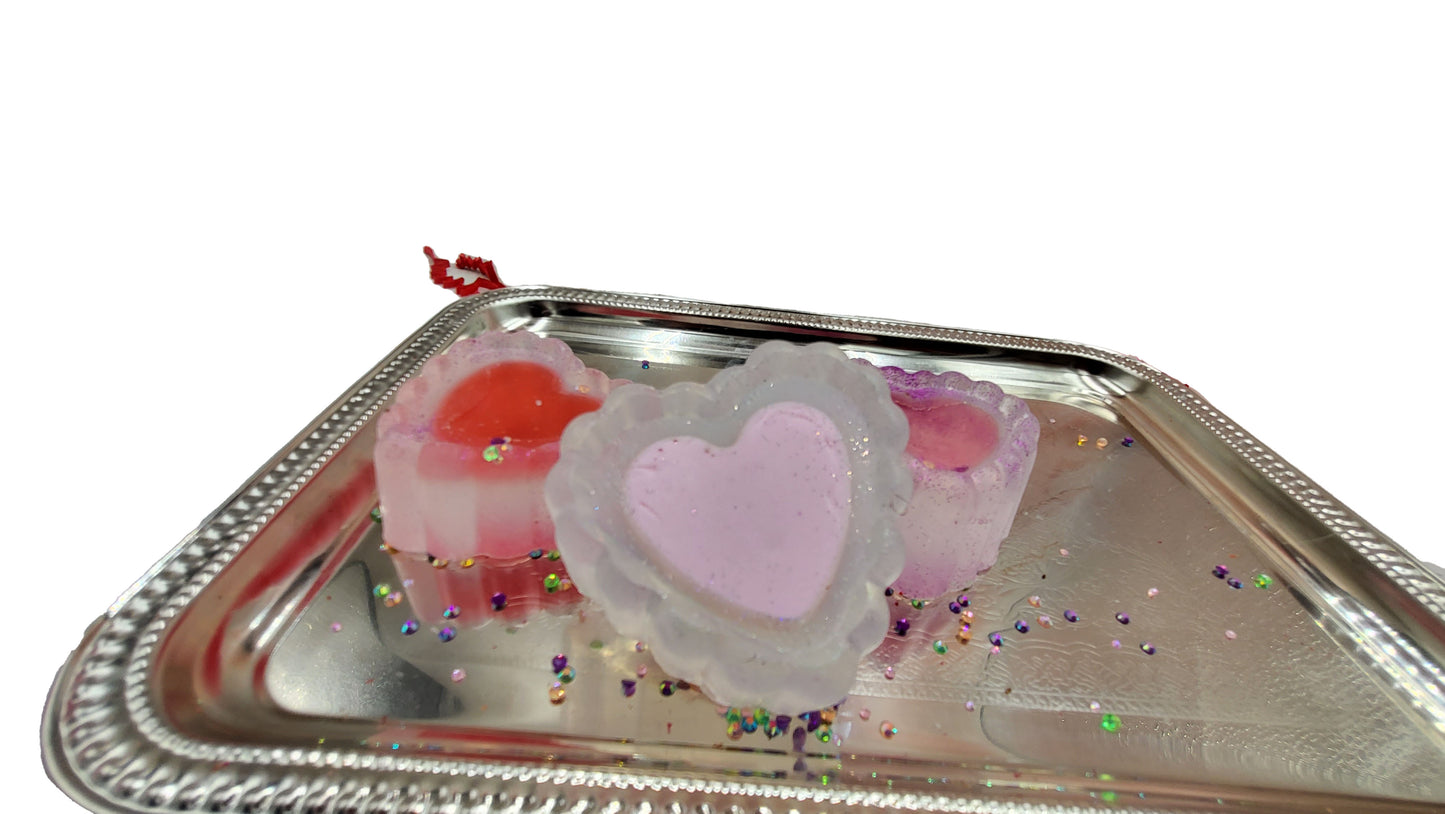 "See Through to My Heart" Crystal Cleansing Bars