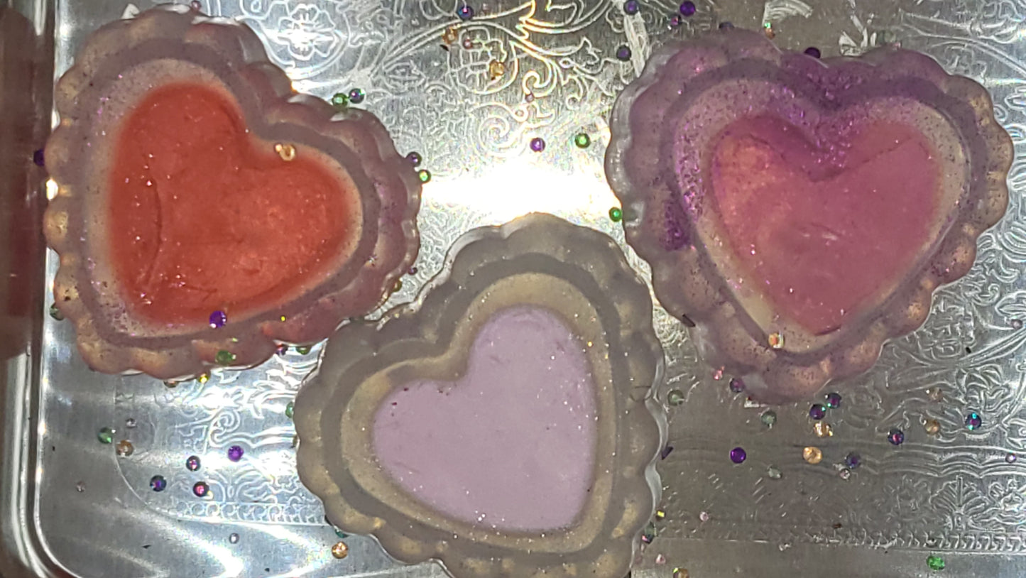 "See Through to My Heart" Crystal Cleansing Bars